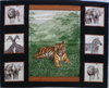 PANN-102 tigre et 6 carrés 90x110 cm