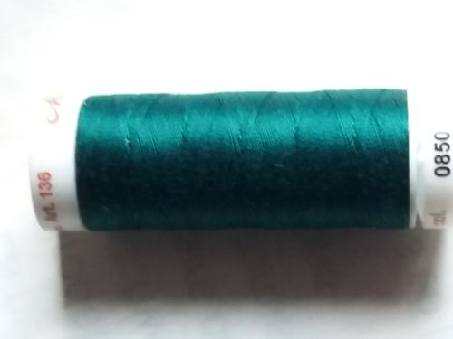 M138-850 Quilting 150m coton/polyester vert foncé