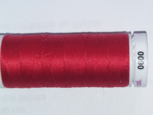 M138-600 Quilting 150m coton/polyester rouge