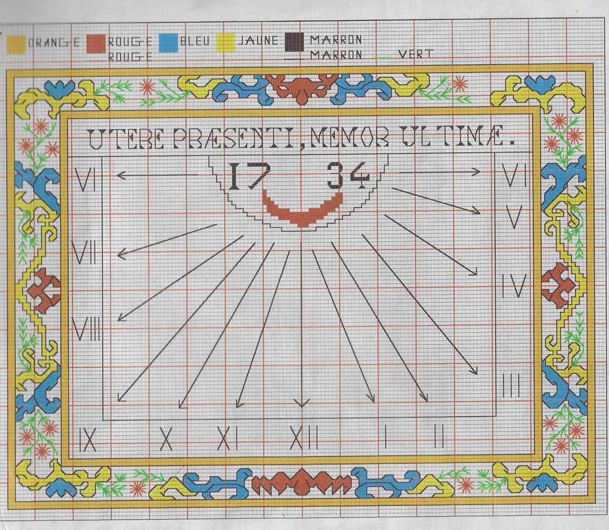 4C-1734 Cadran solaire, Guillestre H-A