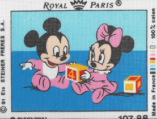 RP-107.88 Mickey, Minnie, les cubes